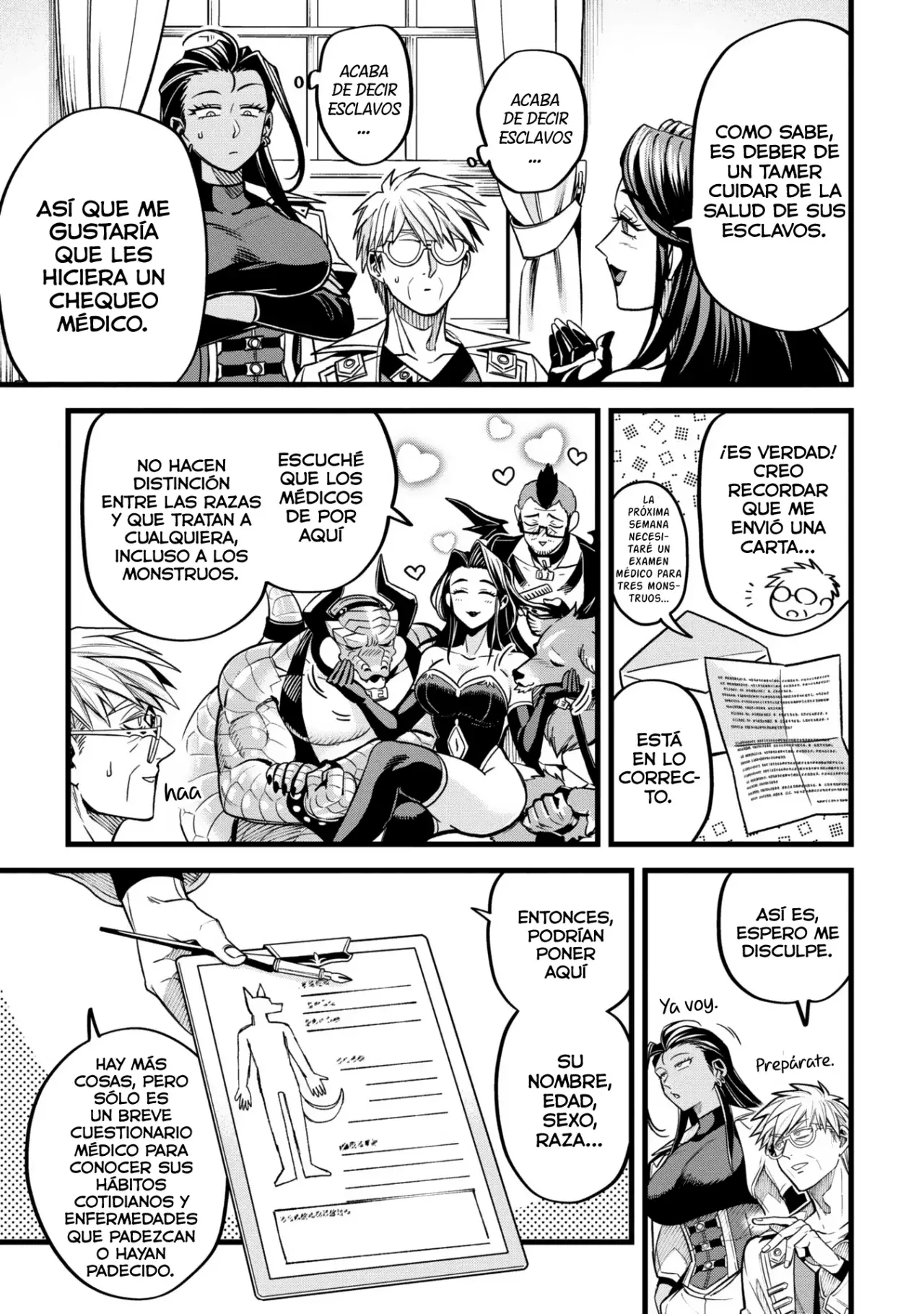 Mahoui rekusu no hentai karute Capitulo 9: Tamer página 10
