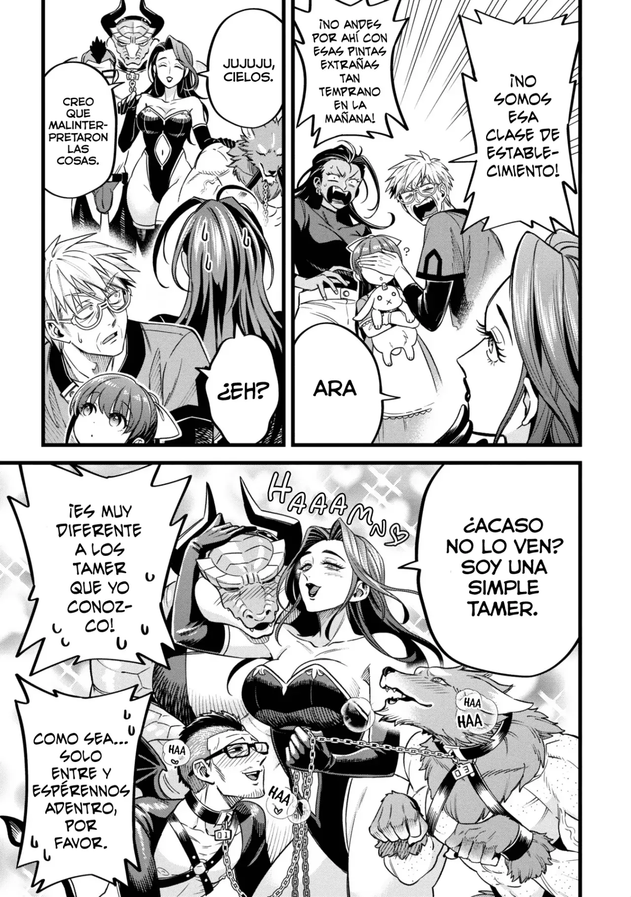Mahoui rekusu no hentai karute Capitulo 9: Tamer página 8