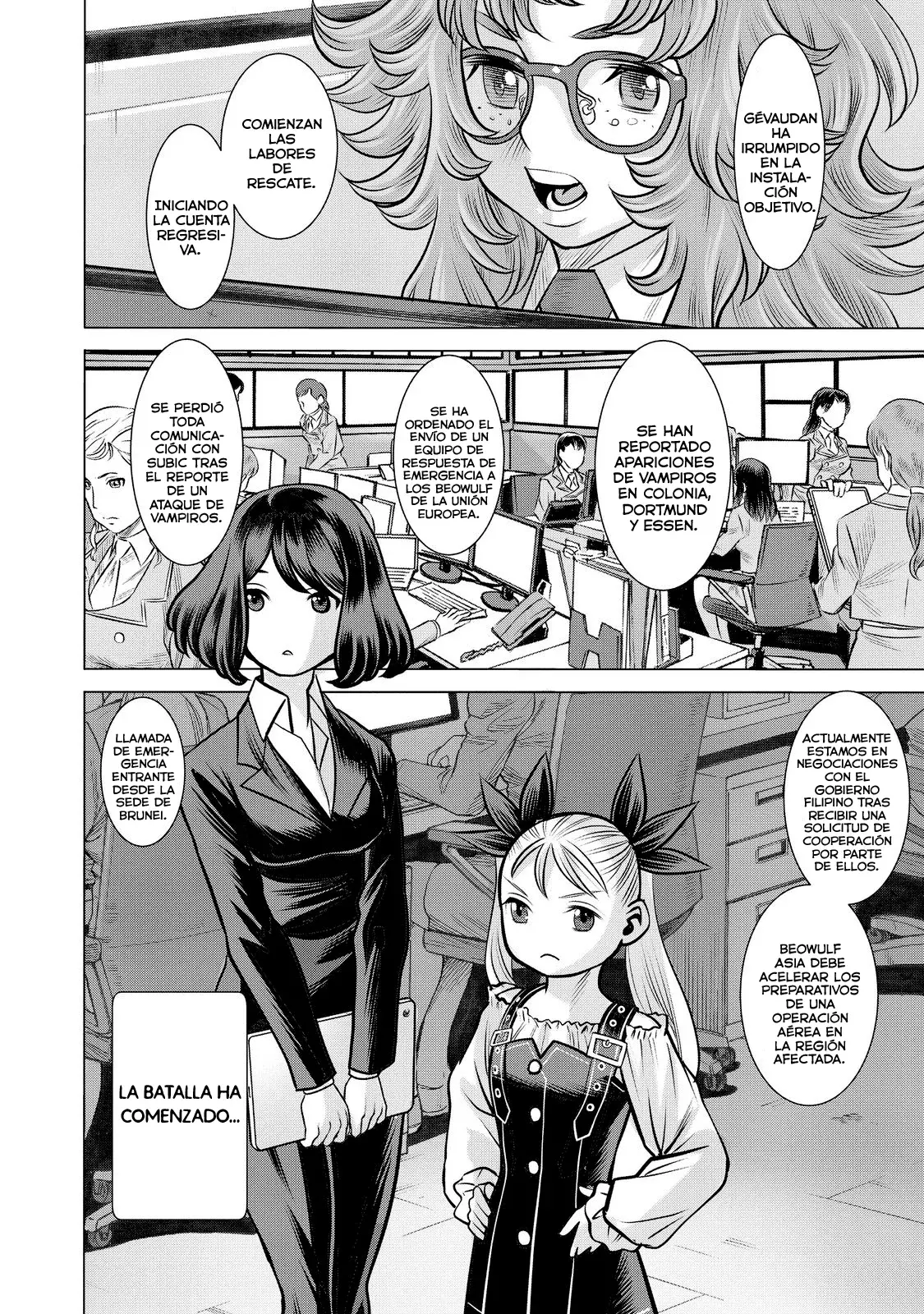 Dance in the Vampire Bund A.S.O Capitulo 79 página 8