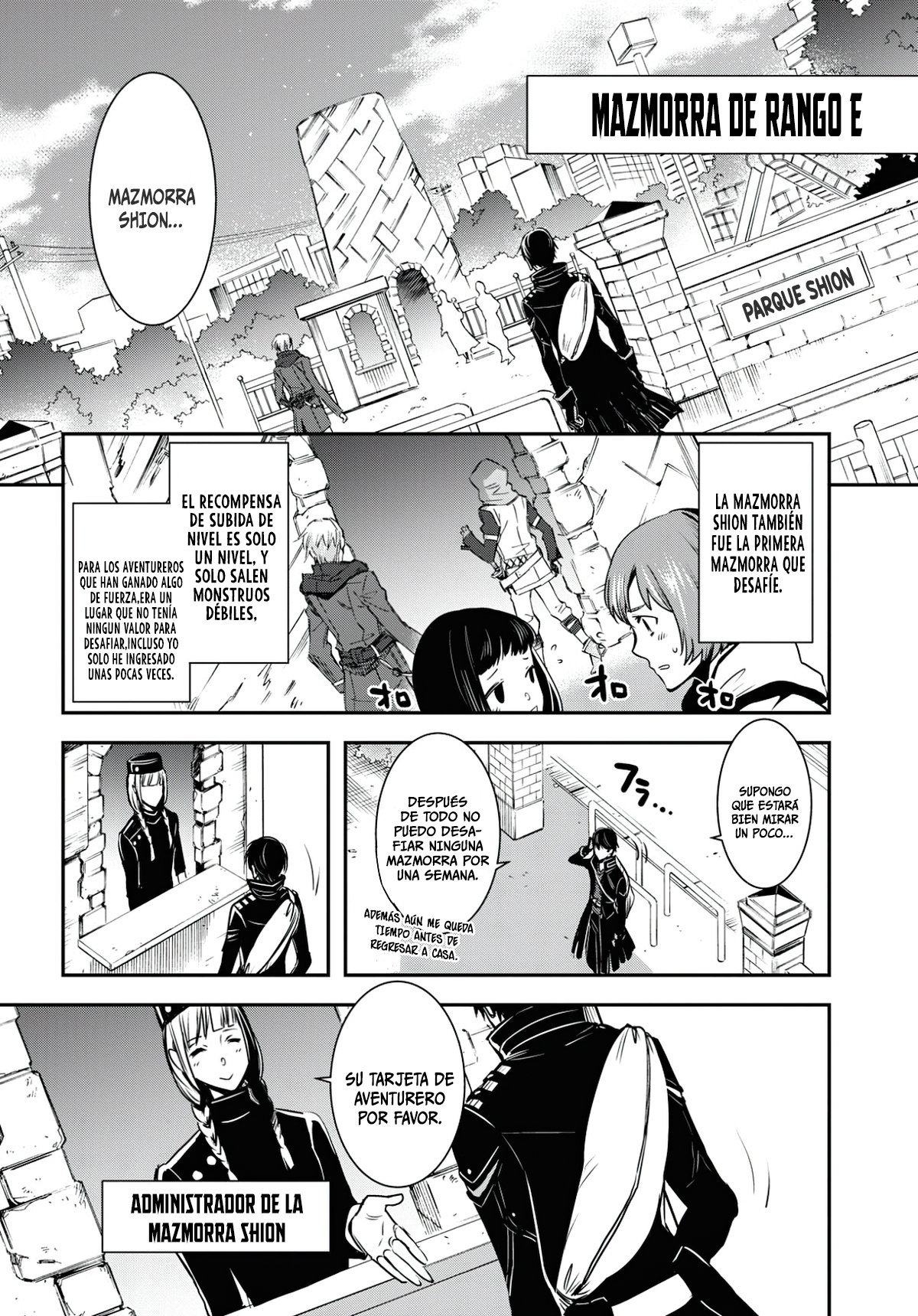 Sekai Saisoku no Level Up Capitulo 1 página 20