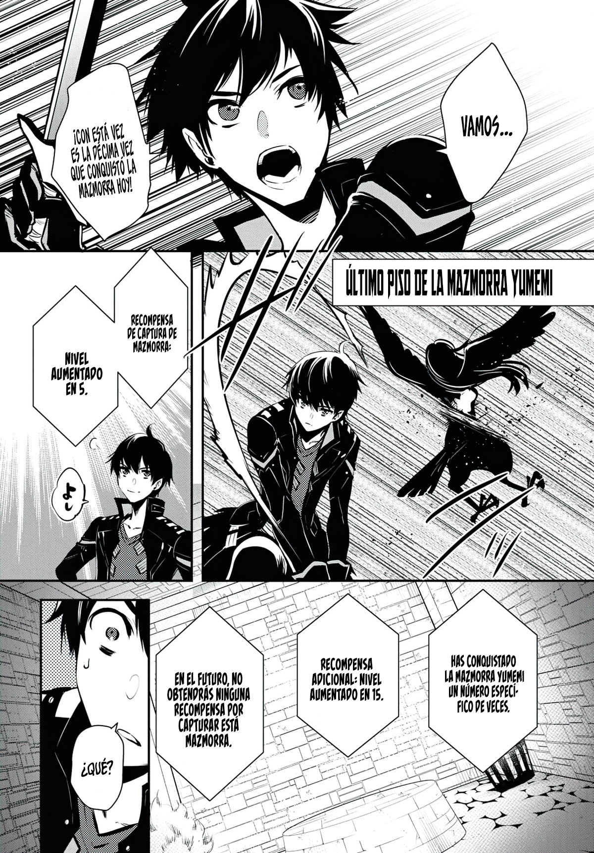 Sekai Saisoku no Level Up Capitulo 4 página 3