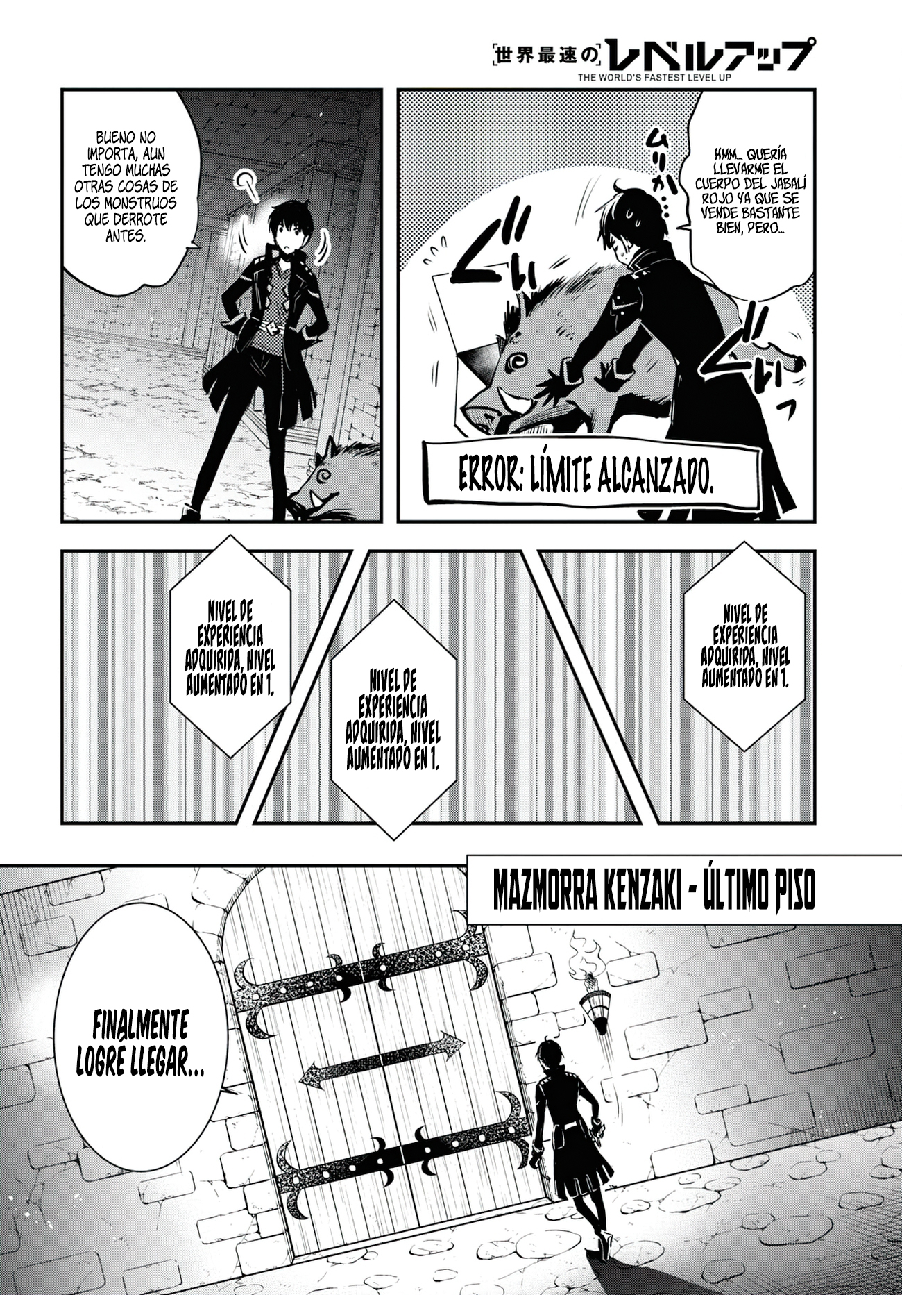 Sekai Saisoku no Level Up Capitulo 6 página 16