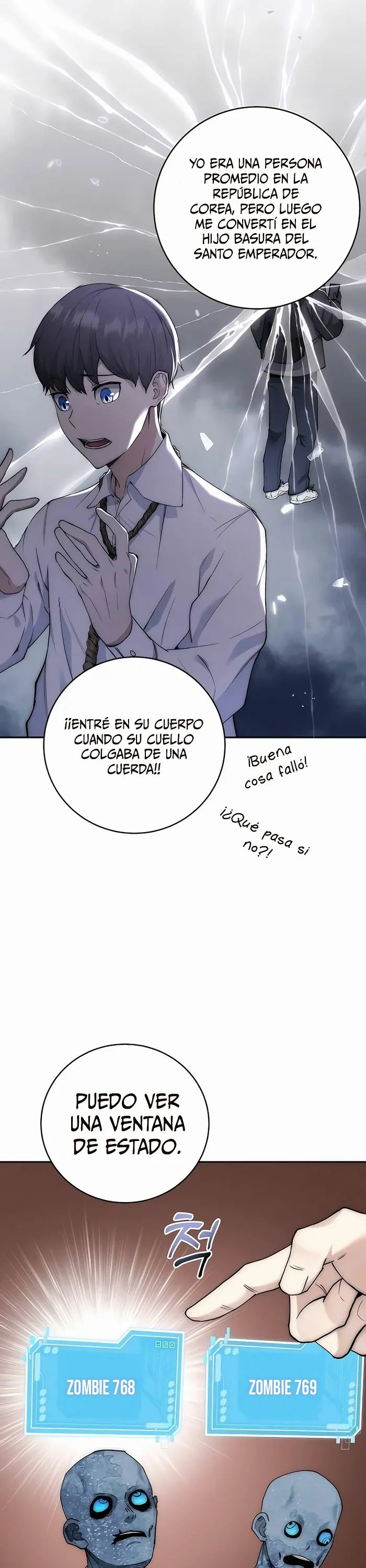 El nieto del Santo Emperador es un nigromante Capitulo 1 página 32