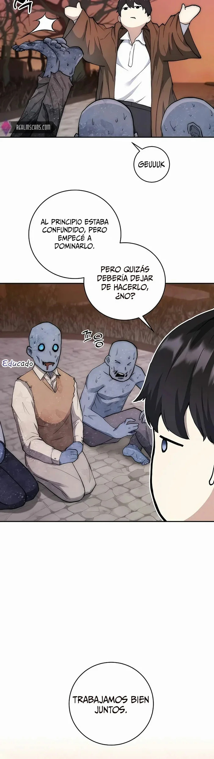 El nieto del Santo Emperador es un nigromante Capitulo 1 página 34