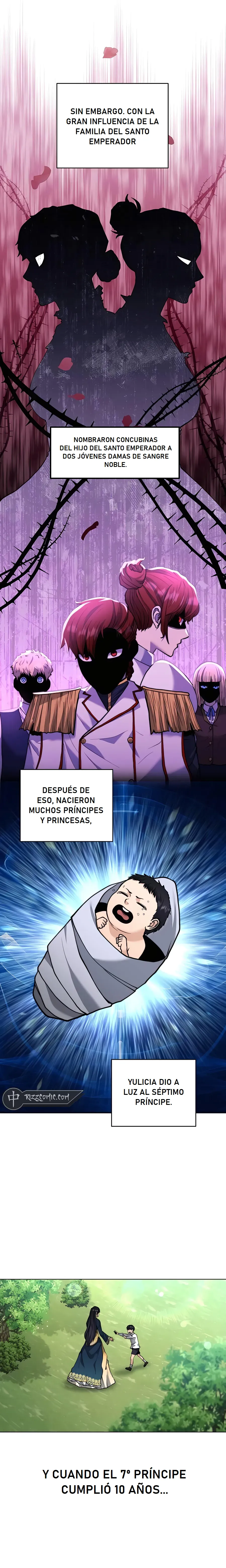 El nieto del Santo Emperador es un nigromante Capitulo 15 página 3