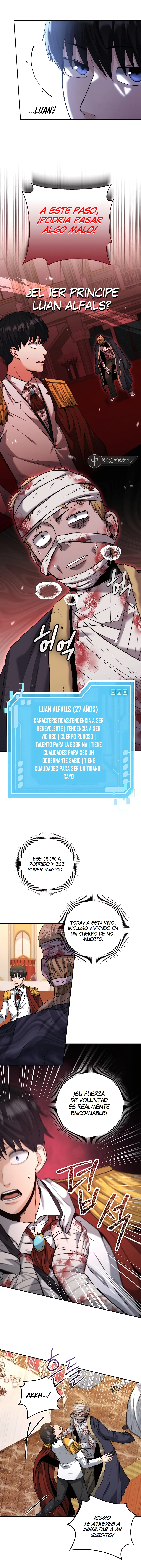 El nieto del Santo Emperador es un nigromante Capitulo 26 página 6