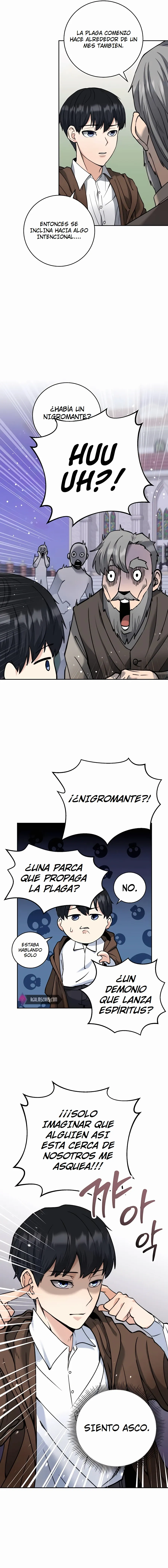 El nieto del Santo Emperador es un nigromante Capitulo 4 página 16