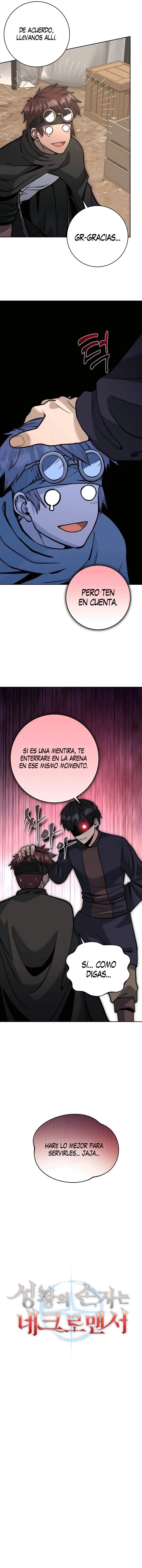 El nieto del Santo Emperador es un nigromante Capitulo 58 página 8