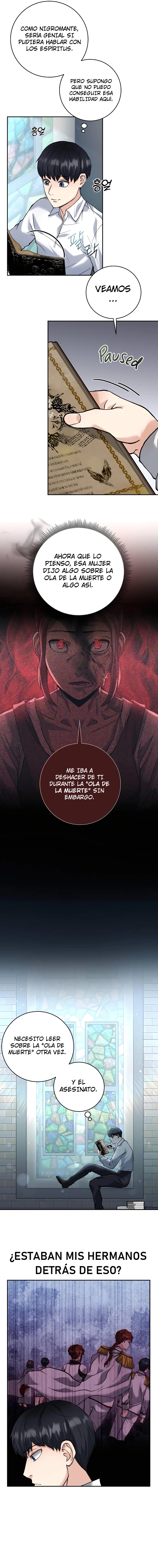 El nieto del Santo Emperador es un nigromante Capitulo 7 página 11
