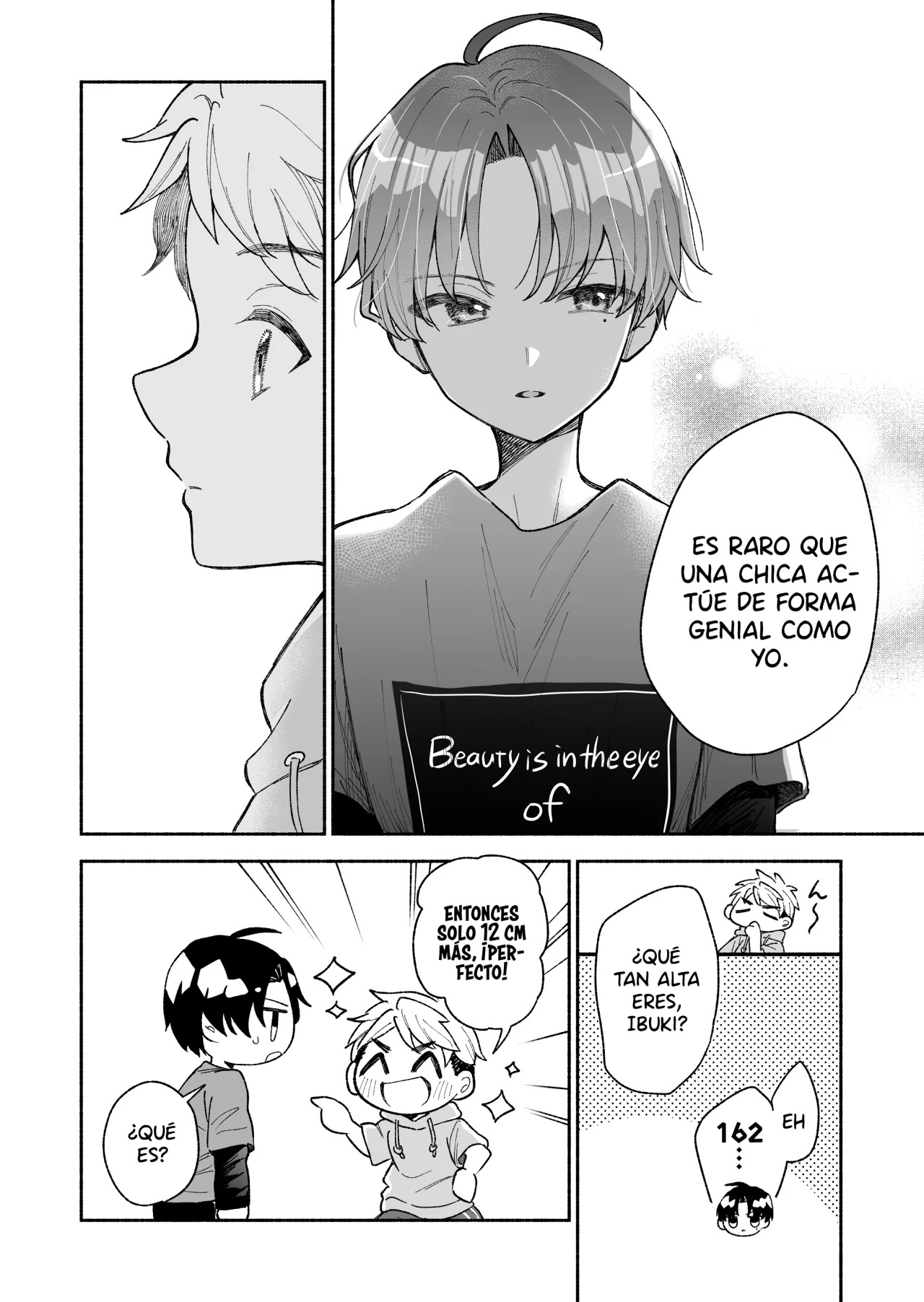 Kakkoi Onnanoko to 12 cm no Yakusoku Capitulo 1 página 7
