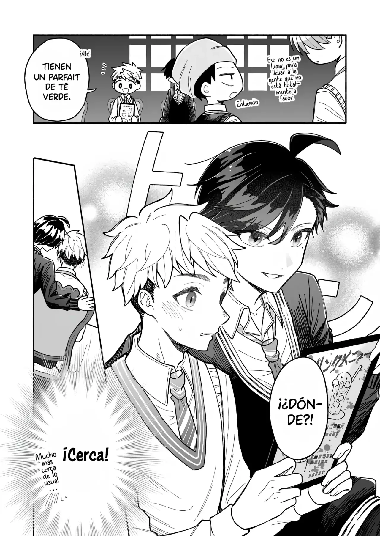 Kakkoi Onnanoko to 12 cm no Yakusoku Capitulo 10 página 8