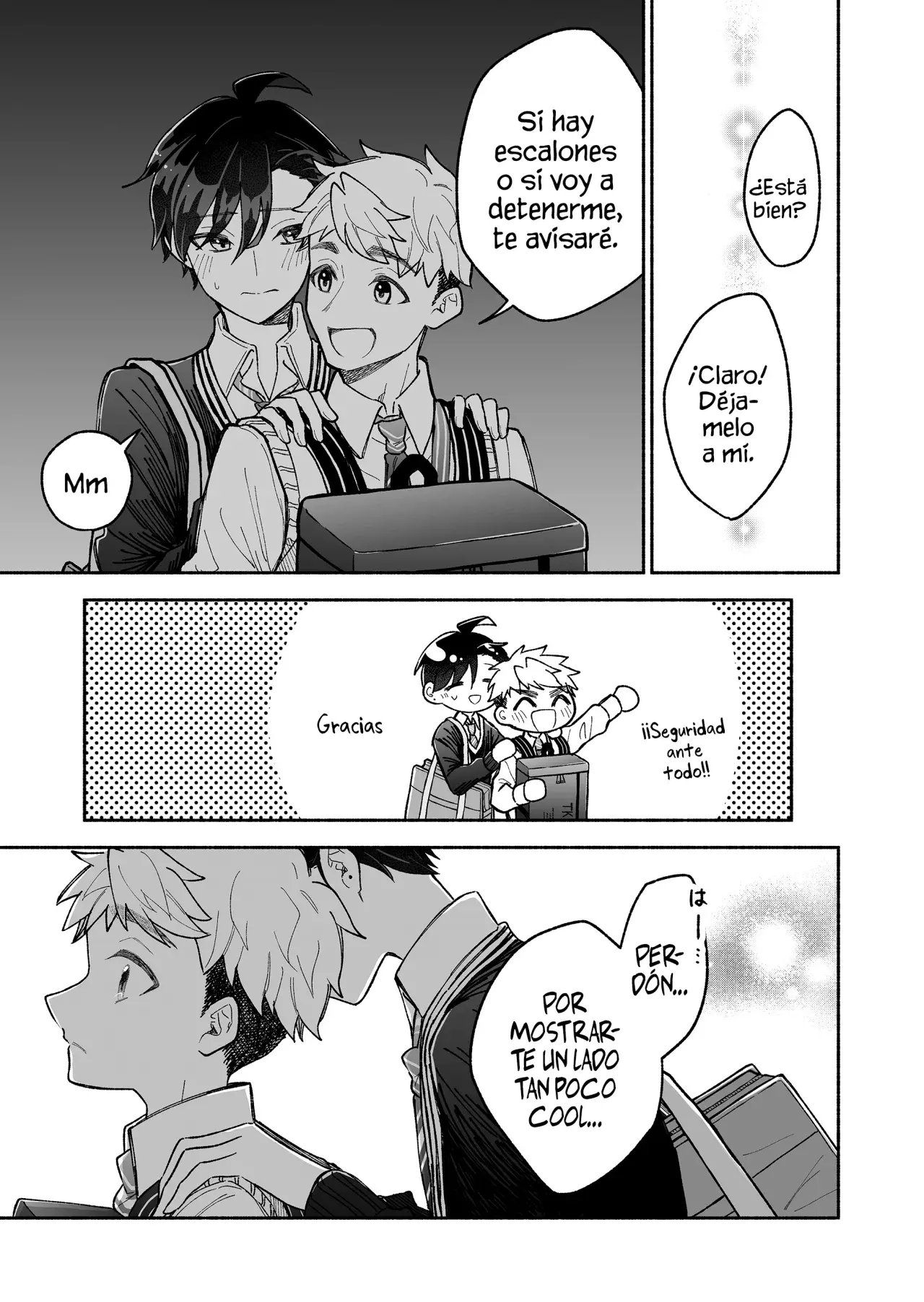 Kakkoi Onnanoko to 12 cm no Yakusoku Capitulo 11 página 11