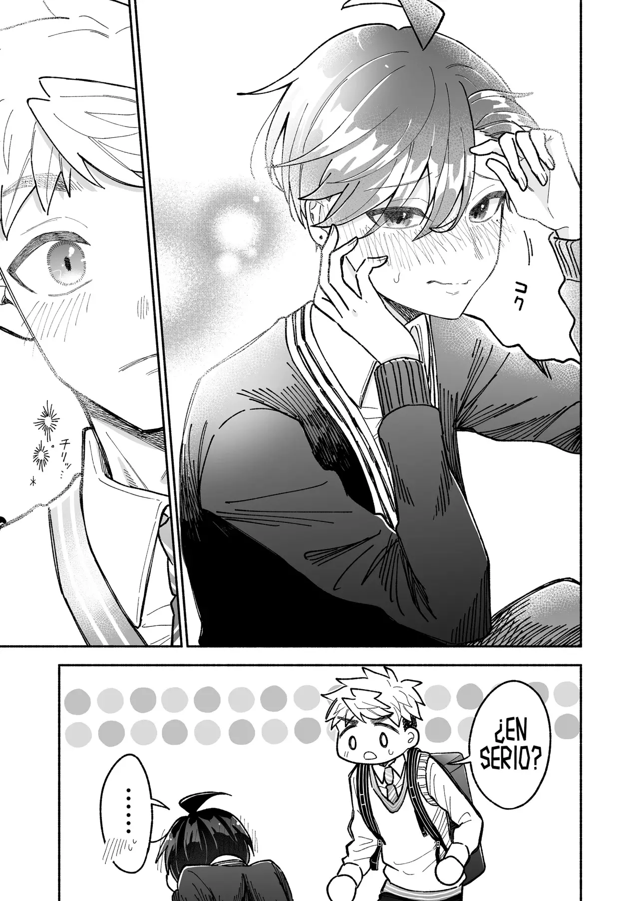 Kakkoi Onnanoko to 12 cm no Yakusoku Capitulo 11 página 5