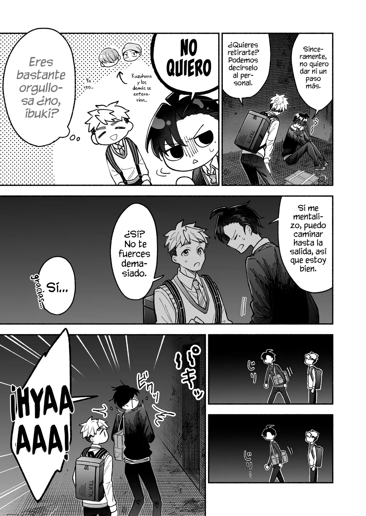 Kakkoi Onnanoko to 12 cm no Yakusoku Capitulo 11 página 7