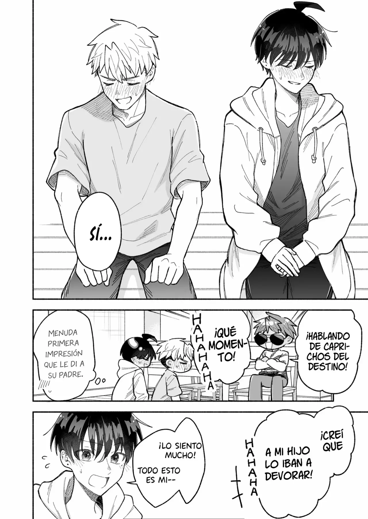 Kakkoi Onnanoko to 12 cm no Yakusoku Capitulo 14 página 4