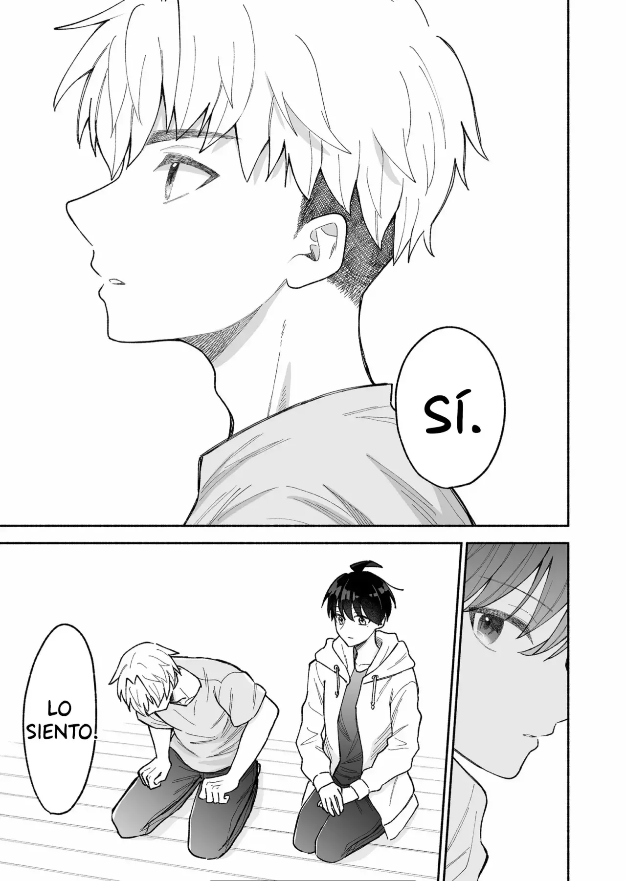 Kakkoi Onnanoko to 12 cm no Yakusoku Capitulo 14 página 7