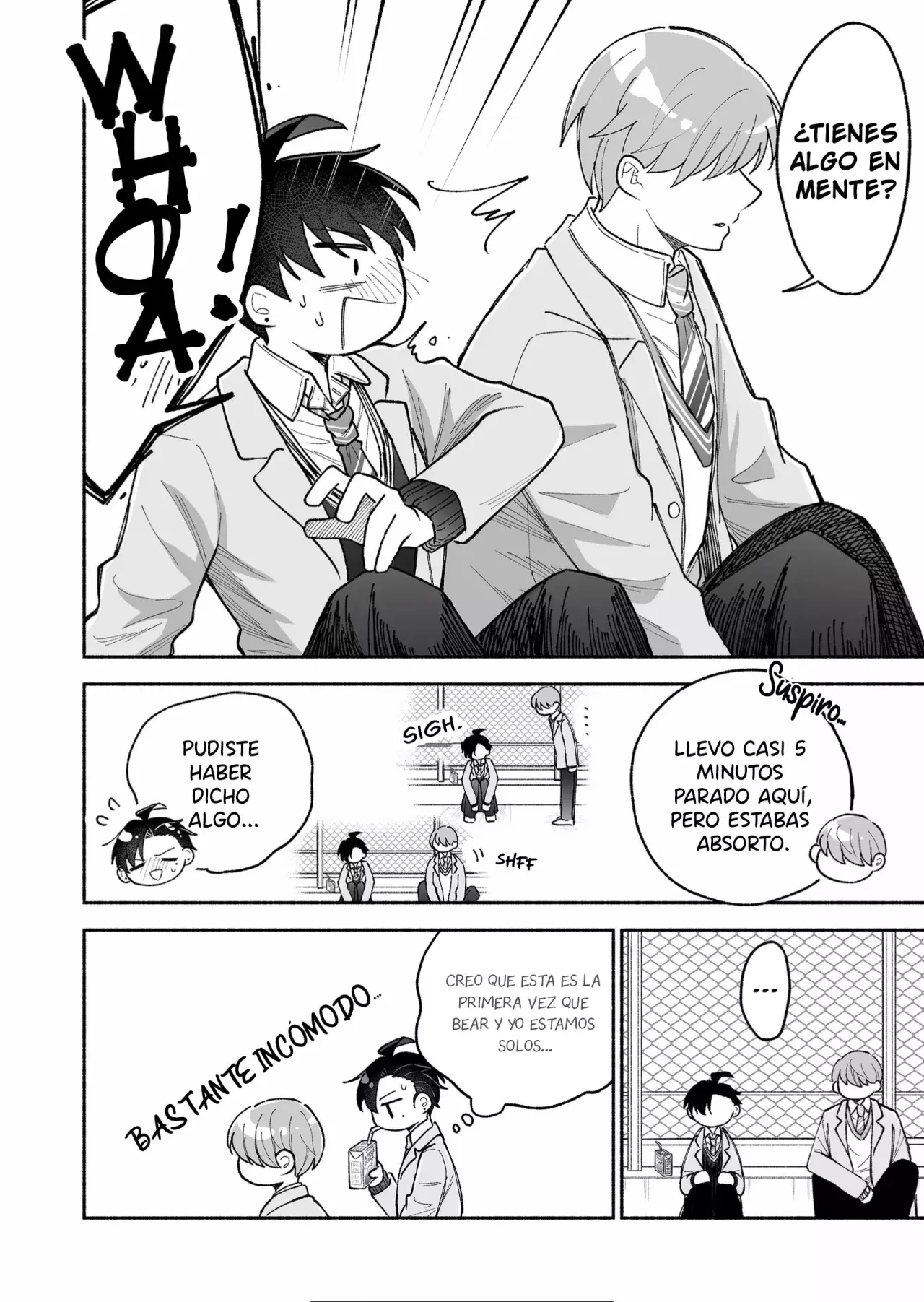 Kakkoi Onnanoko to 12 cm no Yakusoku Capitulo 15 página 8