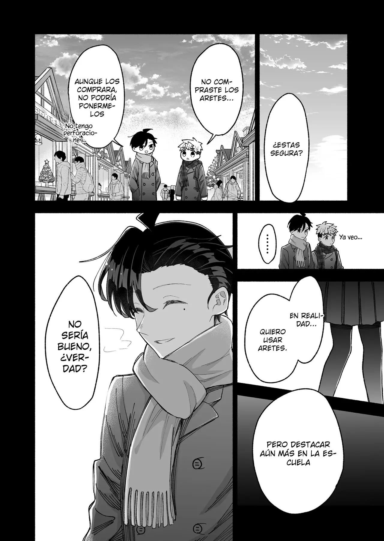 Kakkoi Onnanoko to 12 cm no Yakusoku Capitulo 17 página 11