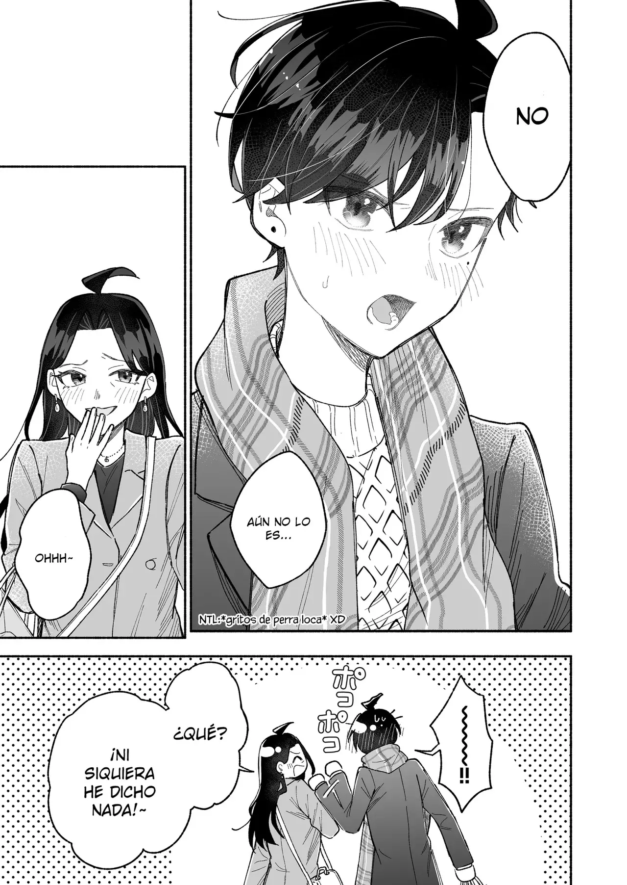 Kakkoi Onnanoko to 12 cm no Yakusoku Capitulo 17 página 18