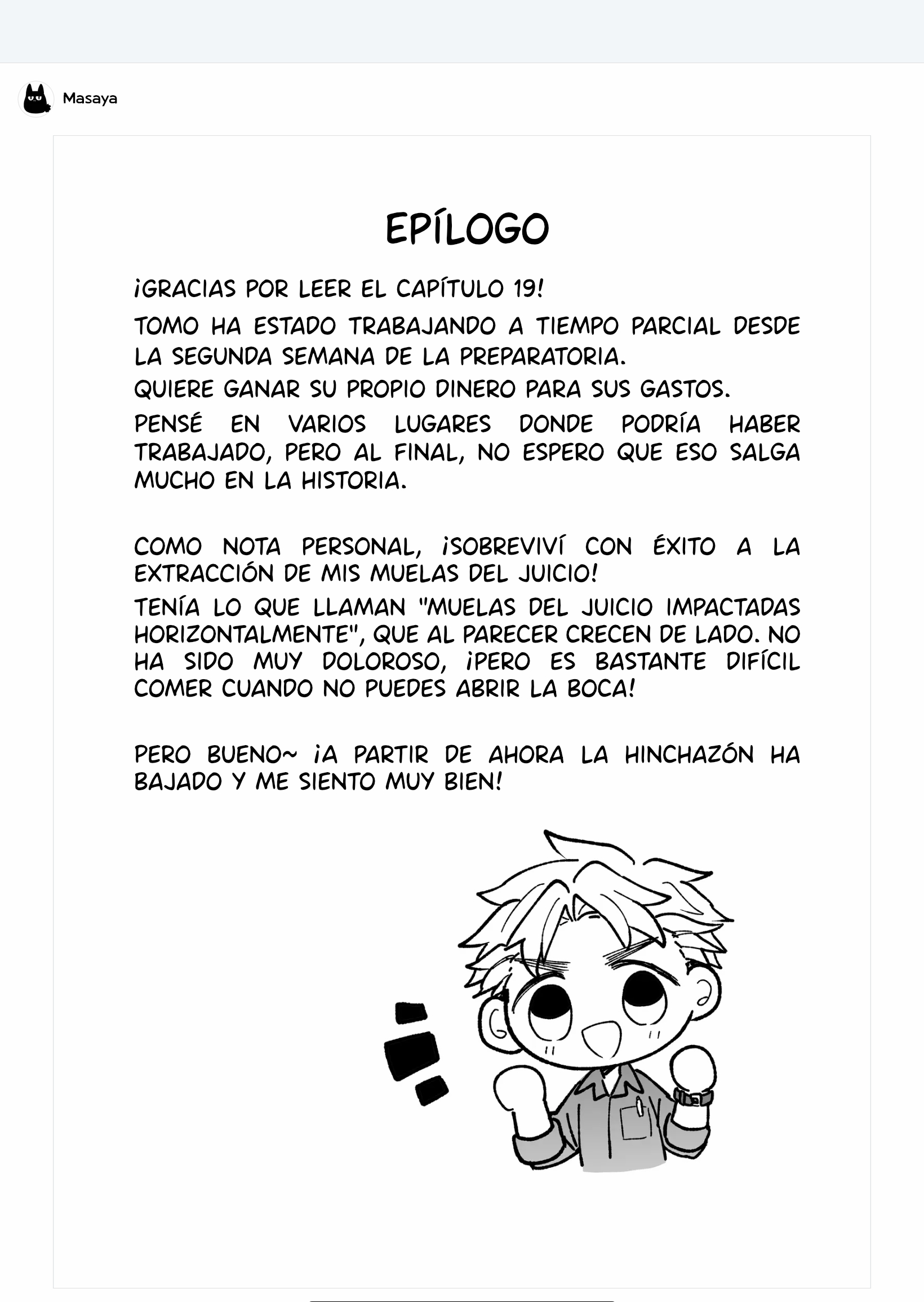 Kakkoi Onnanoko to 12 cm no Yakusoku Capitulo 19 página 18