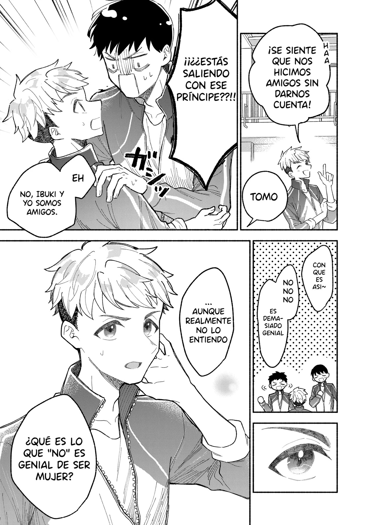 Kakkoi Onnanoko to 12 cm no Yakusoku Capitulo 2 página 6