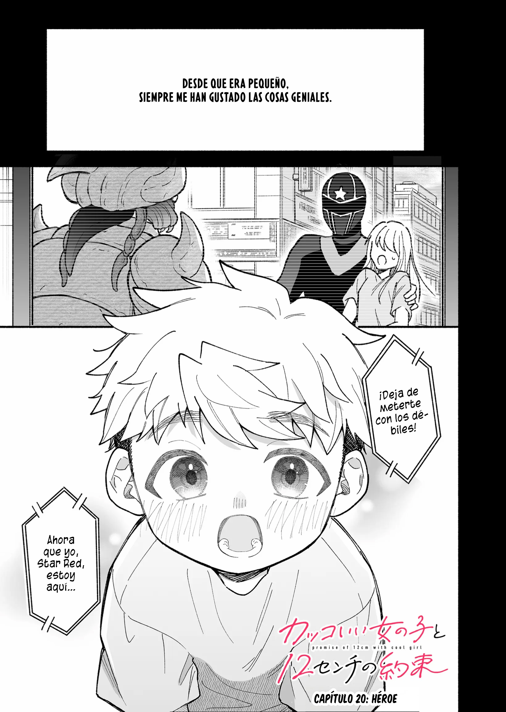 Kakkoi Onnanoko to 12 cm no Yakusoku Capitulo 20 página 3