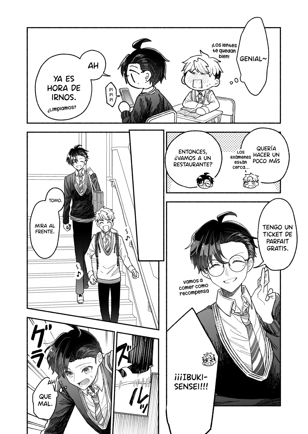Kakkoi Onnanoko to 12 cm no Yakusoku Capitulo 3 página 7