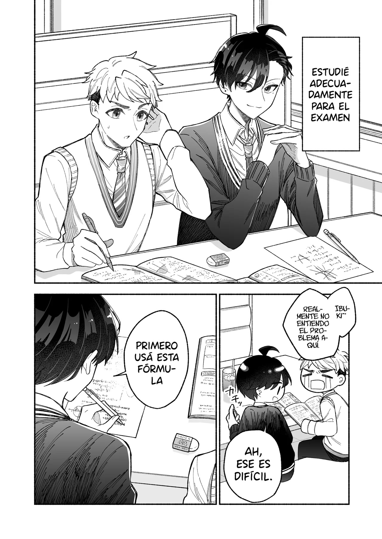 Kakkoi Onnanoko to 12 cm no Yakusoku Capitulo 4 página 14
