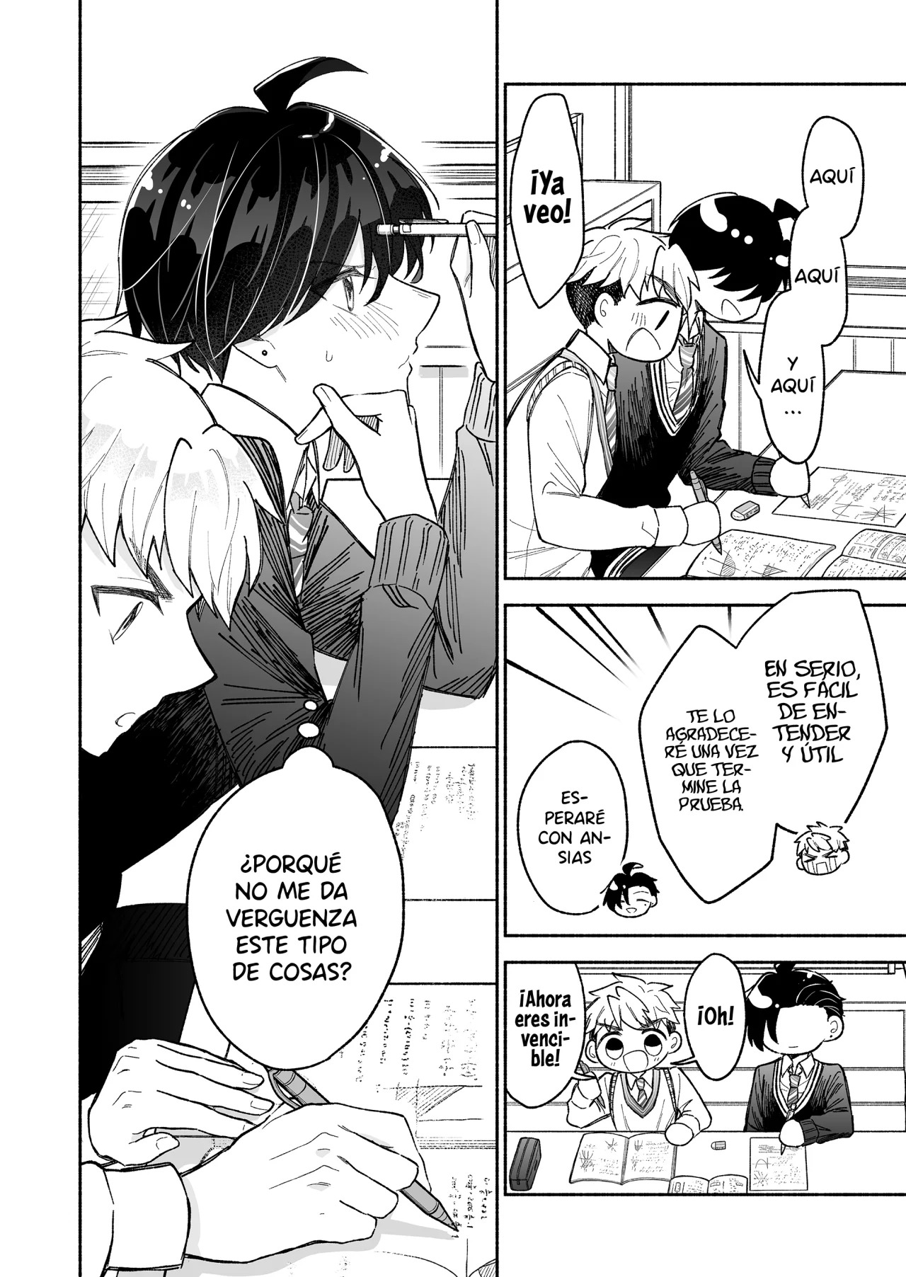 Kakkoi Onnanoko to 12 cm no Yakusoku Capitulo 4 página 16