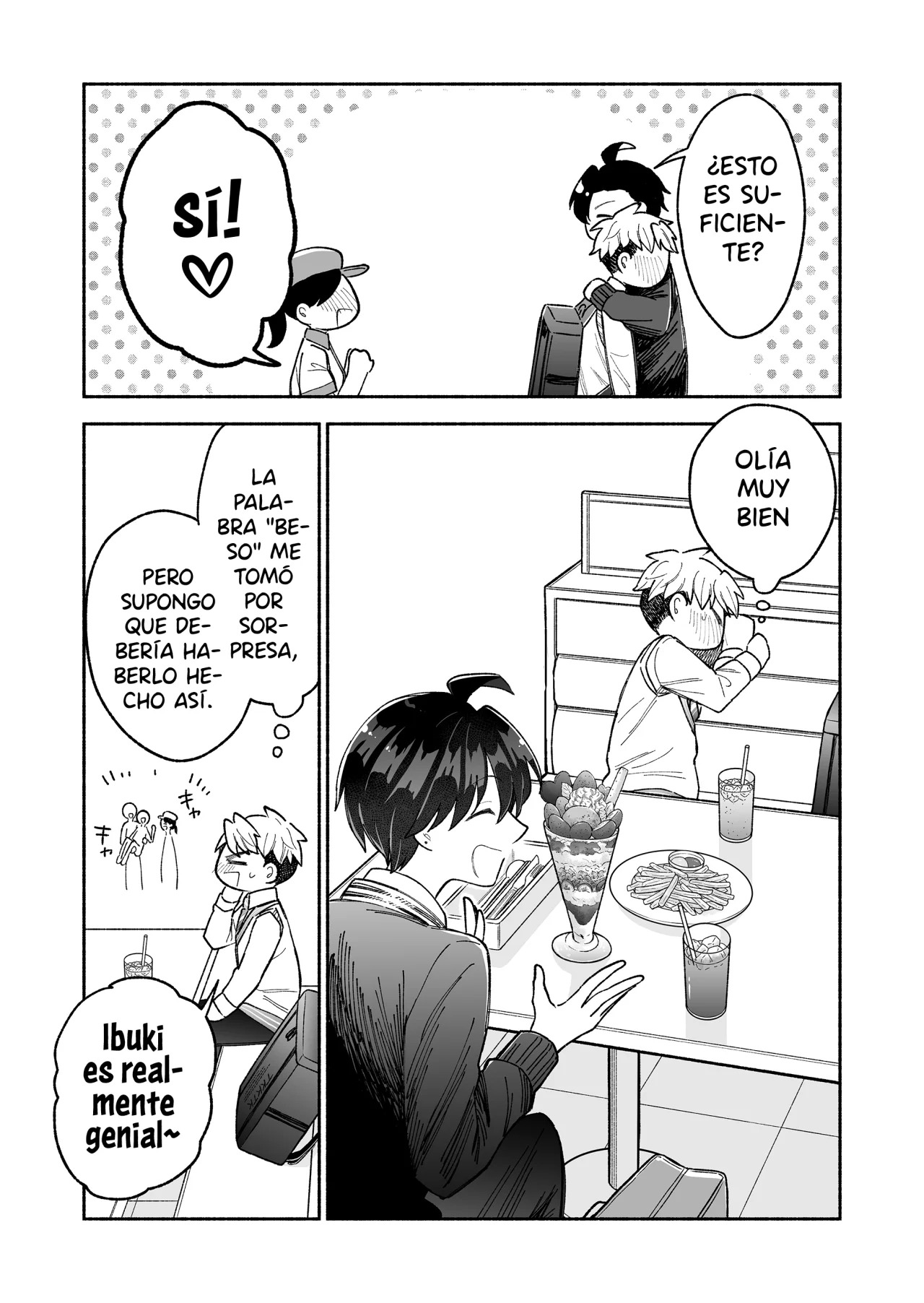 Kakkoi Onnanoko to 12 cm no Yakusoku Capitulo 4 página 7