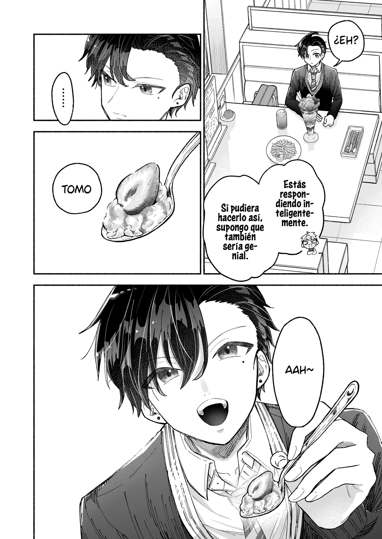 Kakkoi Onnanoko to 12 cm no Yakusoku Capitulo 4 página 8