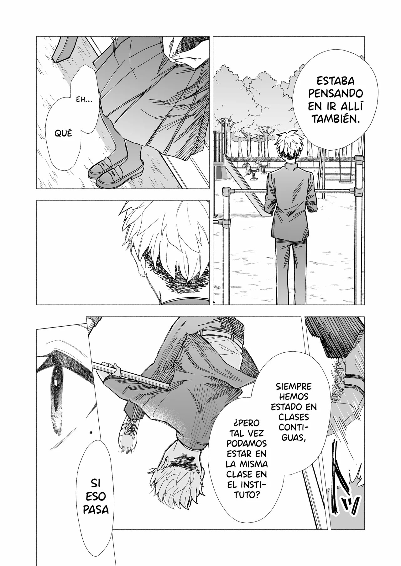 Kakkoi Onnanoko to 12 cm no Yakusoku Capitulo 5 página 16