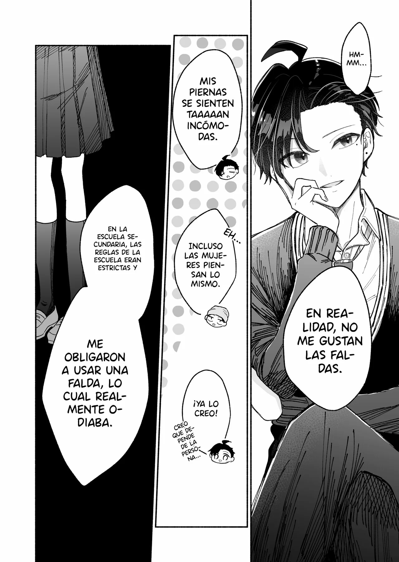 Kakkoi Onnanoko to 12 cm no Yakusoku Capitulo 5 página 6