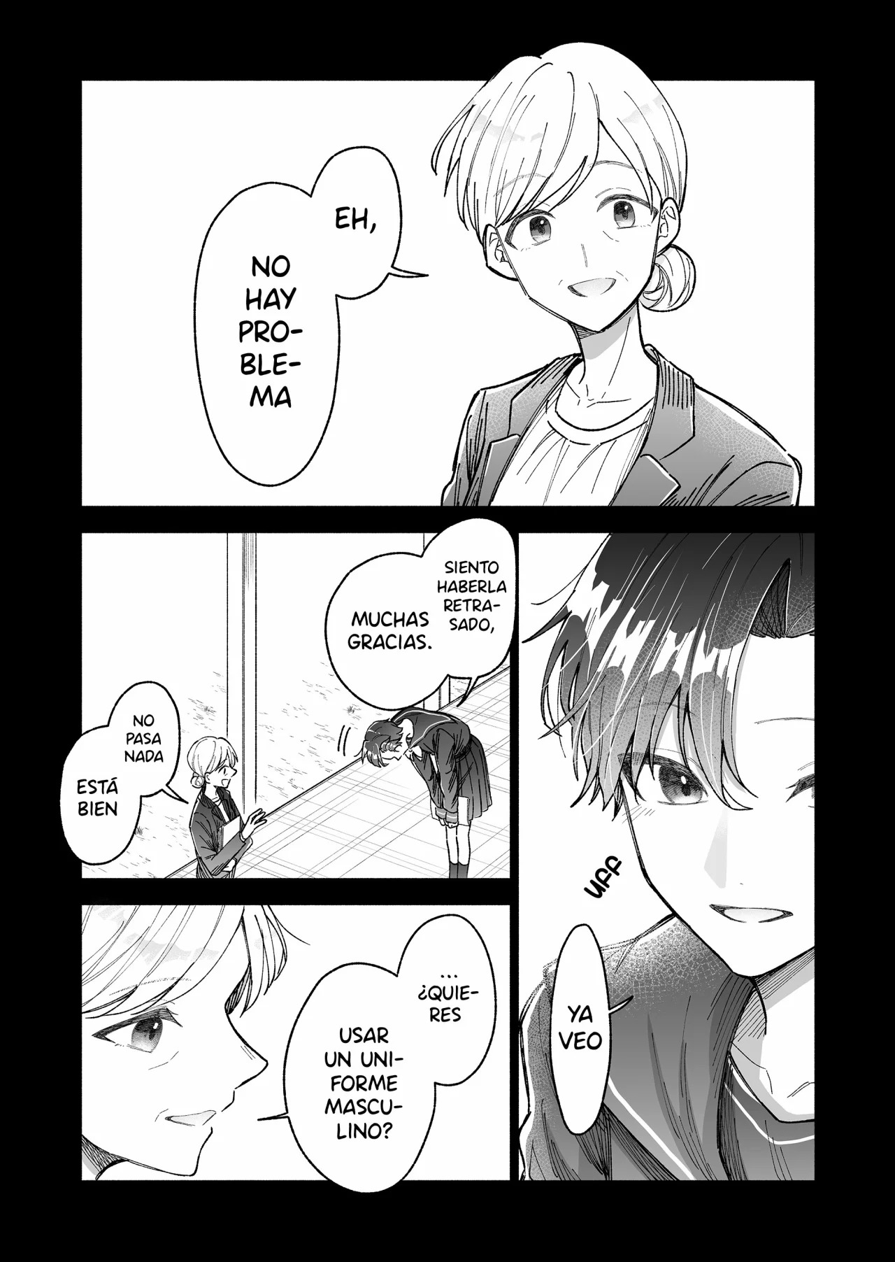 Kakkoi Onnanoko to 12 cm no Yakusoku Capitulo 5 página 8