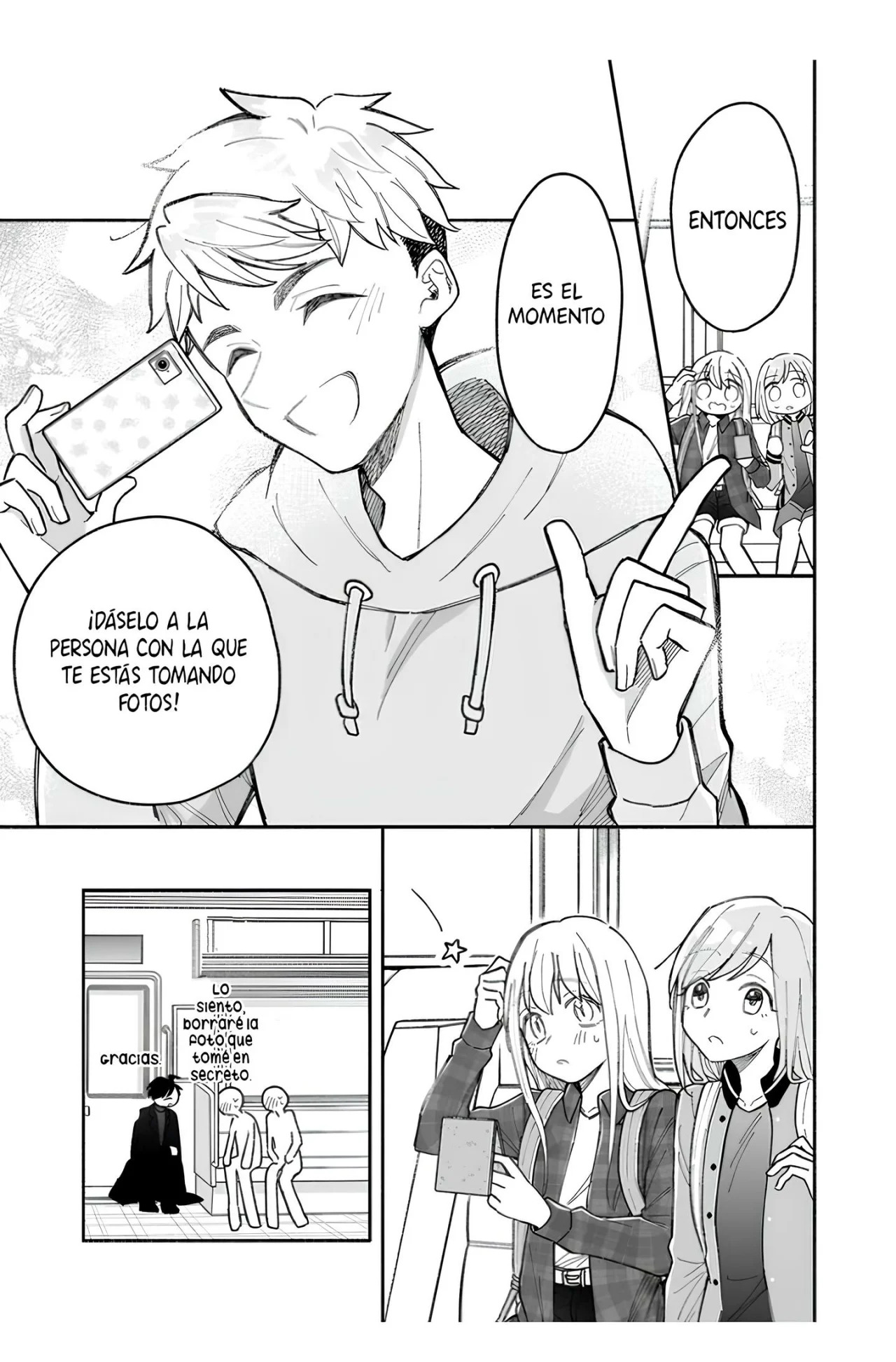 Kakkoi Onnanoko to 12 cm no Yakusoku Capitulo 6 página 5