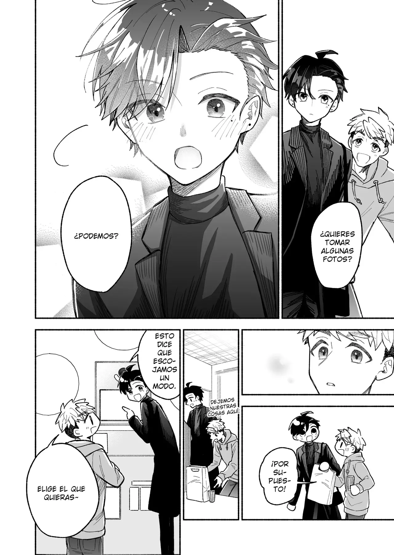 Kakkoi Onnanoko to 12 cm no Yakusoku Capitulo 7 página 10