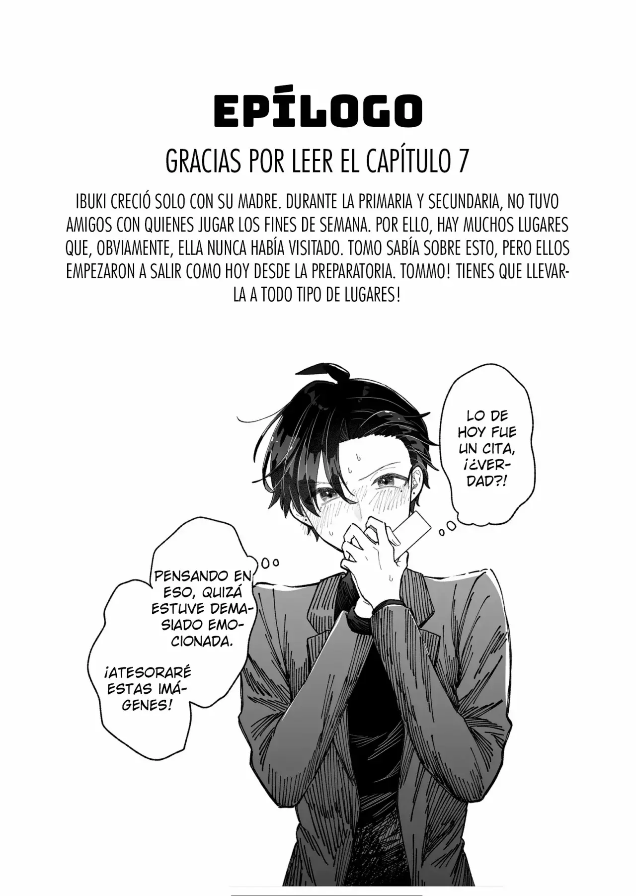 Kakkoi Onnanoko to 12 cm no Yakusoku Capitulo 7 página 17