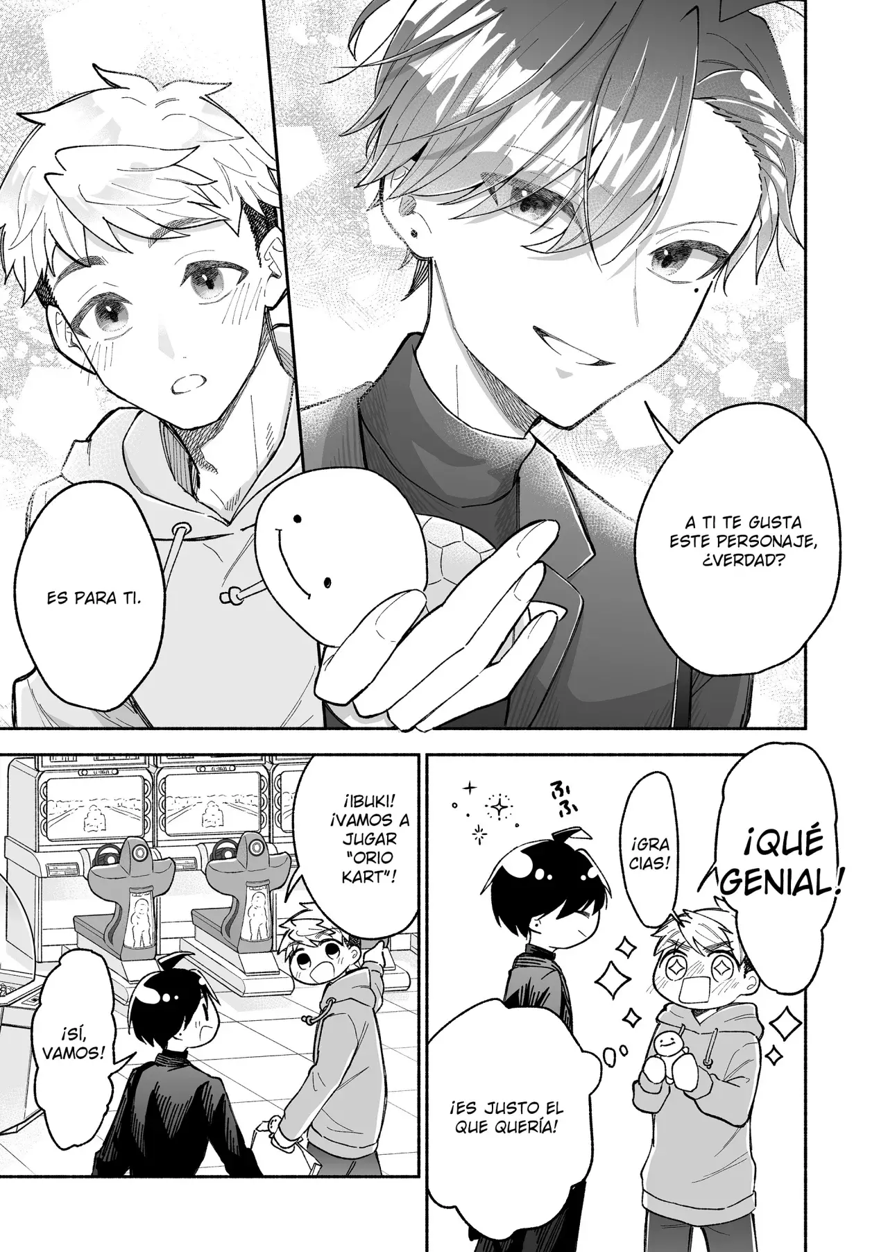 Kakkoi Onnanoko to 12 cm no Yakusoku Capitulo 7 página 7