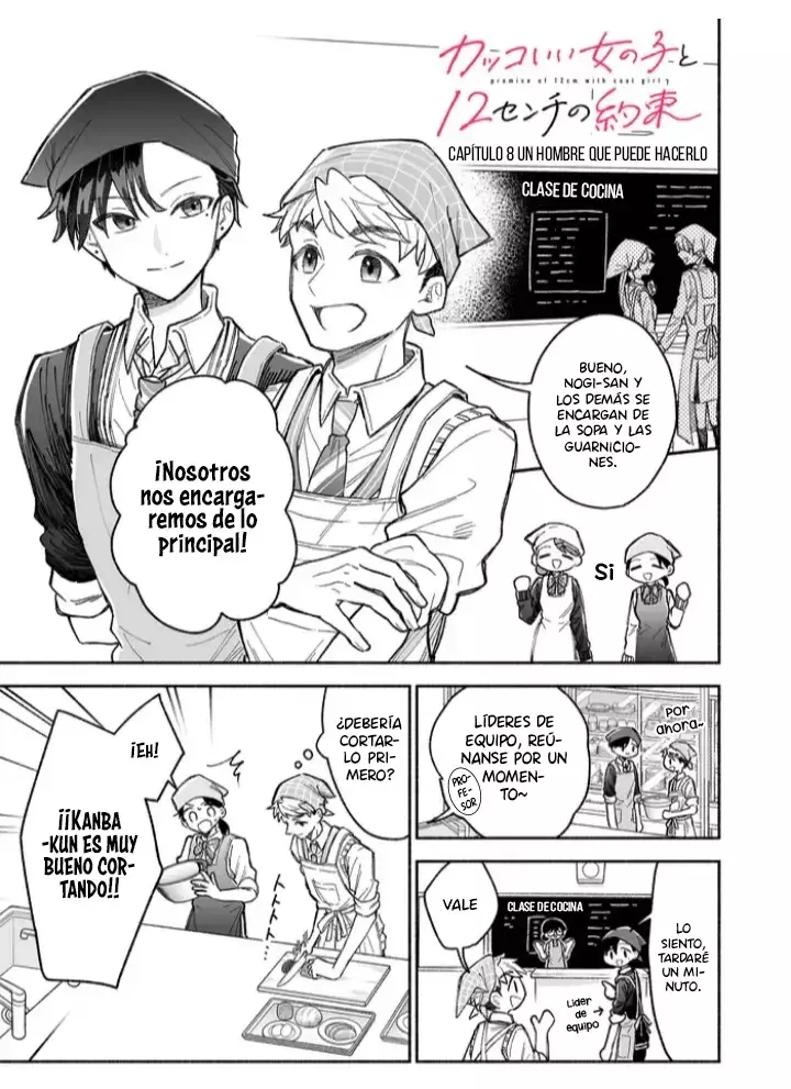 Kakkoi Onnanoko to 12 cm no Yakusoku Capitulo 8 página 2
