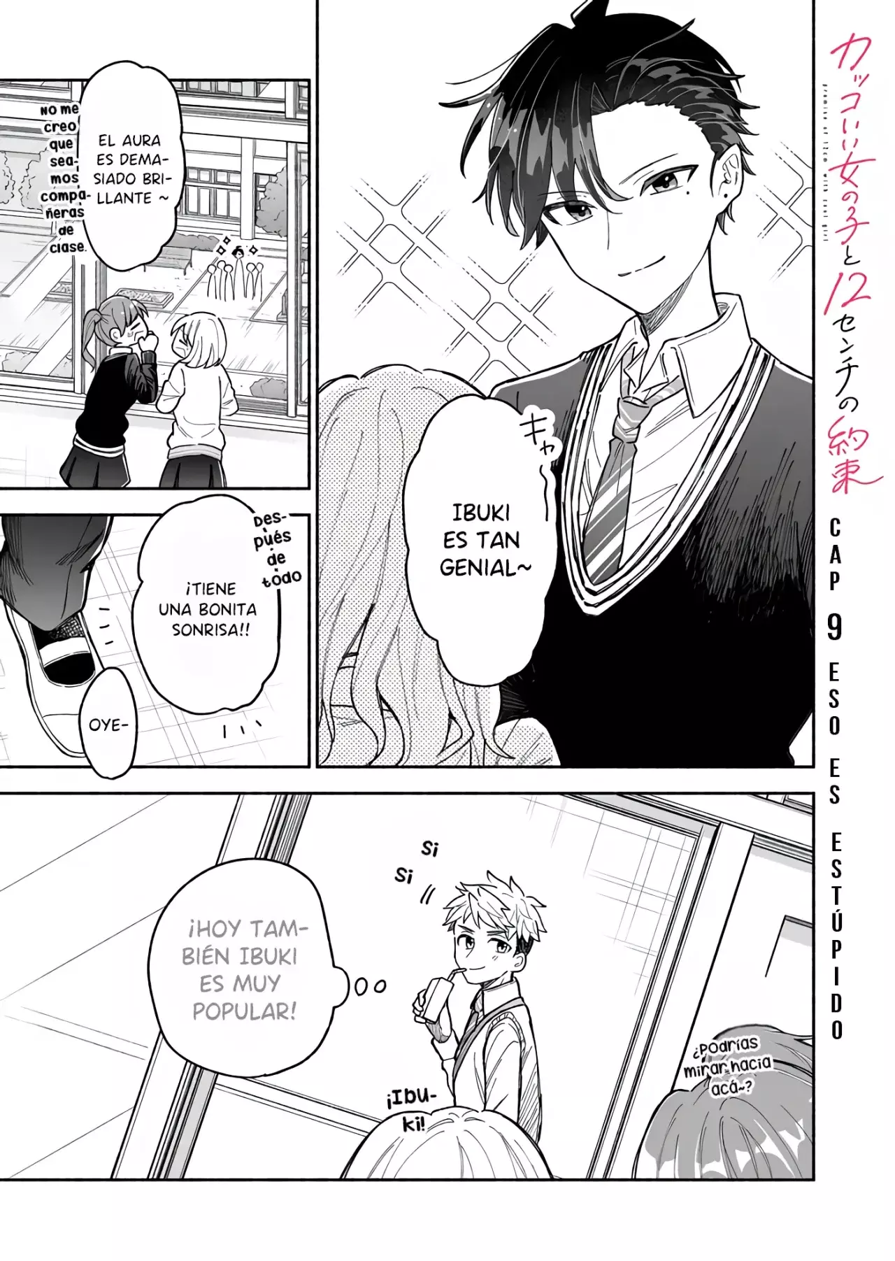 Kakkoi Onnanoko to 12 cm no Yakusoku Capitulo 9 página 2
