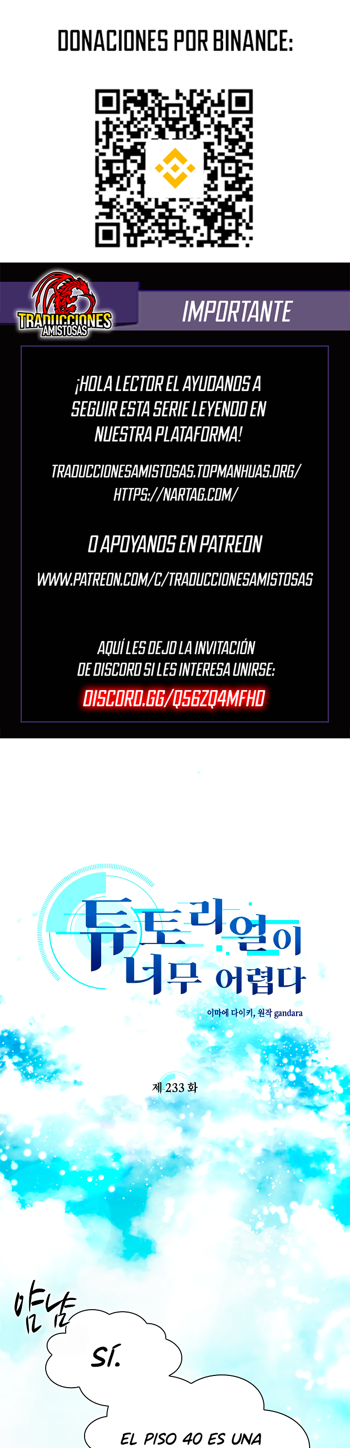 El tutorial es demasiado difícil Capitulo 233 página 2
