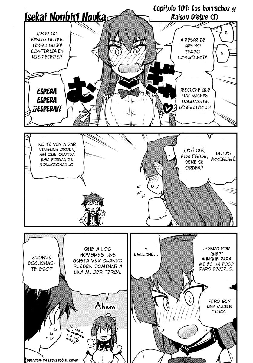 ISEKAI NONBIRI NOUKA Capitulo 101: Los borrachos y Raison D'etre. Part.1 página 2