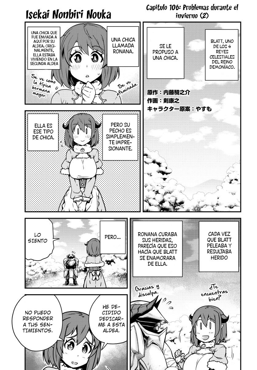 ISEKAI NONBIRI NOUKA Capitulo 106: PROBELMAS DURANTE EL INVIERNO(2) página 2