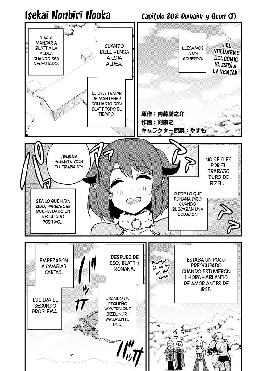 ISEKAI NONBIRI NOUKA Capitulo 107: Domiam y Quon (1) página 2