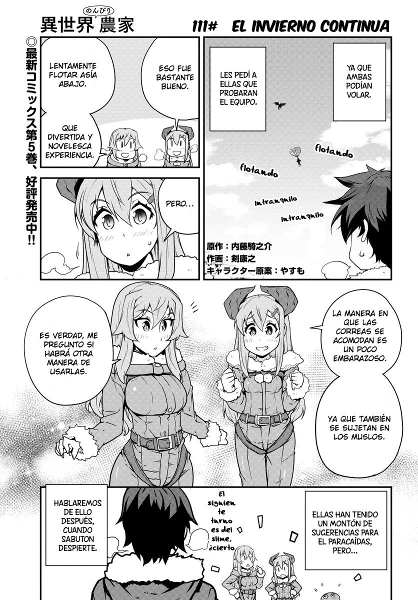 ISEKAI NONBIRI NOUKA Capitulo 111: EL INVIERNO CONTINUA página 1