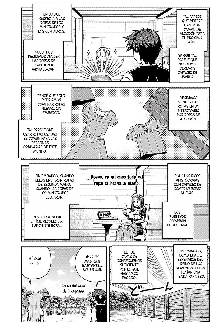 ISEKAI NONBIRI NOUKA Capitulo 131: UNA DISCUSIÓN CON KIABT Y LAS ARPÍAS (2) página 3