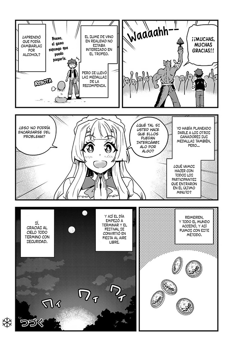 ISEKAI NONBIRI NOUKA Capitulo 137: FESTIVAL DE TABLA DE PLANEOBO (2) página 8