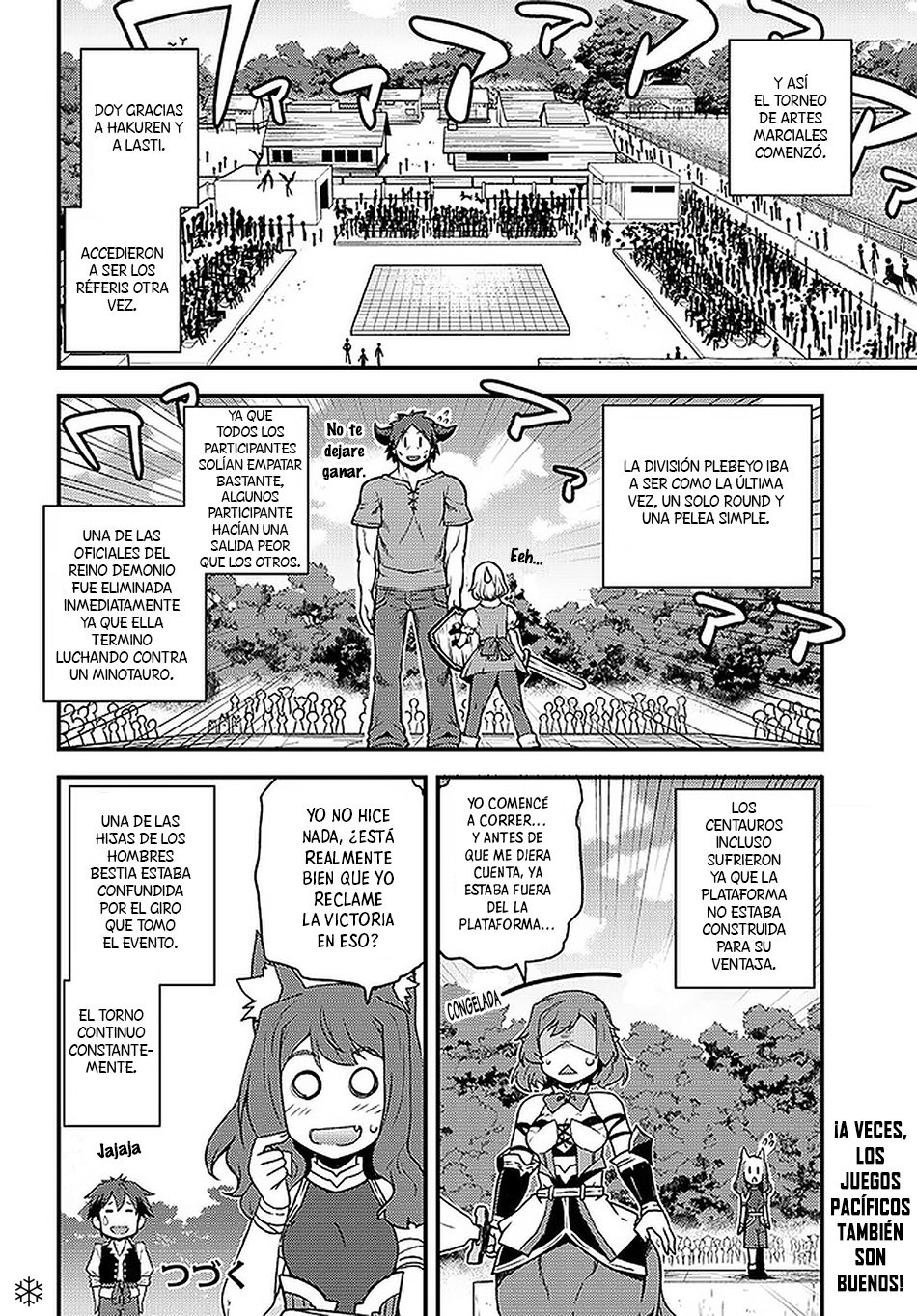 ISEKAI NONBIRI NOUKA Capitulo 142: SEGUNDO TORNEO DE ARTES MARCIALES, DIVISIÓN PLEBEYO, DIVISIÓN GUERRERO DIVISIÓN CABALLERO, ENCUENTROS DE PRUEBA (1) página 4