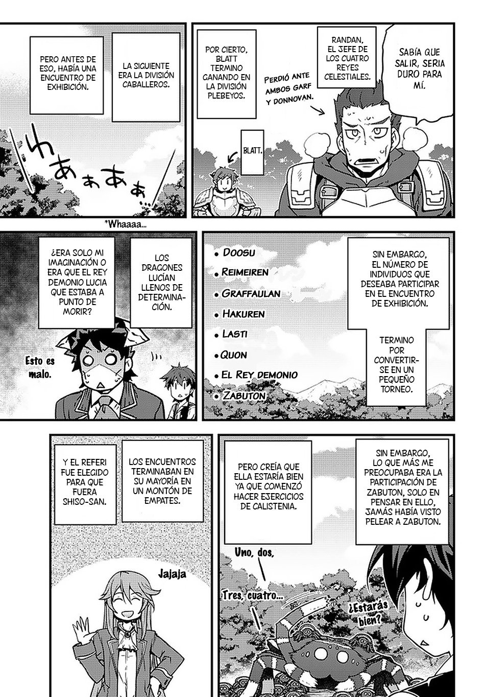 ISEKAI NONBIRI NOUKA Capitulo 143: SEGUNDO TORNEO DE ARTES MARCIALES, DIVISIÓN PLEBEYO, DIVISIÓN GUERRERO DIVISIÓN CABALLERO, ENCUENTROS DE PRUEBA (2) página 3