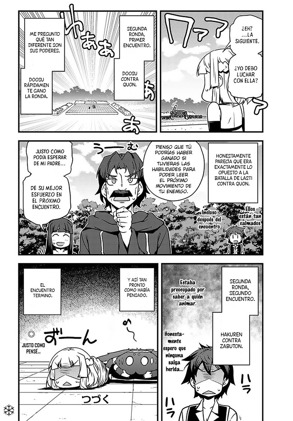 ISEKAI NONBIRI NOUKA Capitulo 143: SEGUNDO TORNEO DE ARTES MARCIALES, DIVISIÓN PLEBEYO, DIVISIÓN GUERRERO DIVISIÓN CABALLERO, ENCUENTROS DE PRUEBA (2) página 8